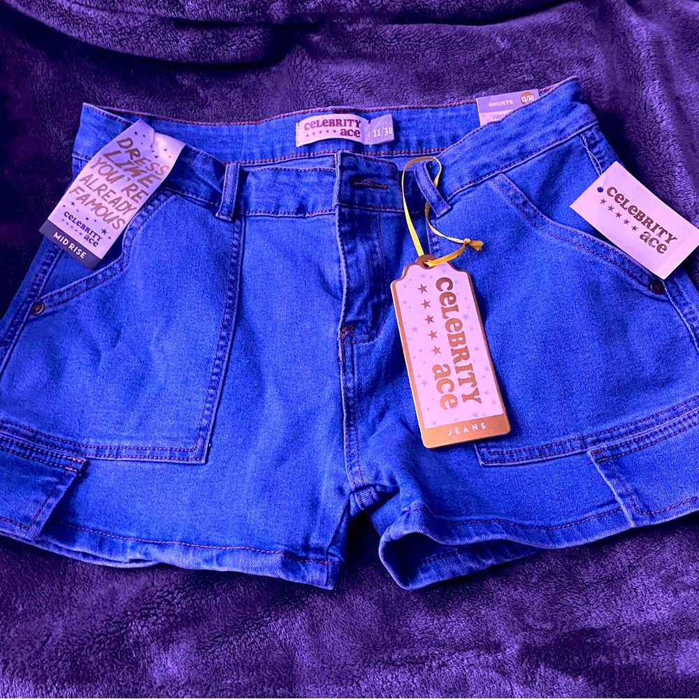 Celebrity Ace Jean Shorts